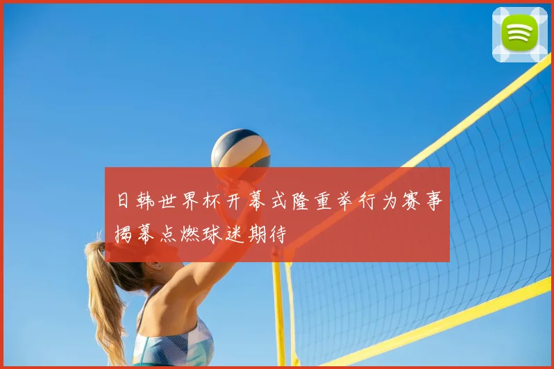 日韩世界杯开幕式隆重举行为赛事揭幕点燃球迷期待